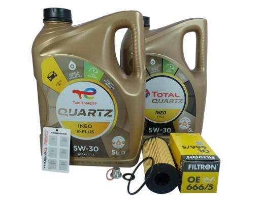 Фильтр + масло 5W30 Renault Master III 2.3 dci 2019-