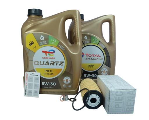 Фильтр + масло 5W30 Total Renault Master III 2.3 dci