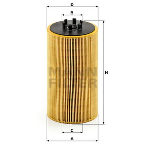 Масляный фильтр MANN-FILTER HU 1390 x