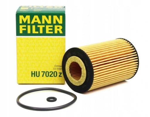 Фильтр масляный MANN-FILTER HU 7020 с