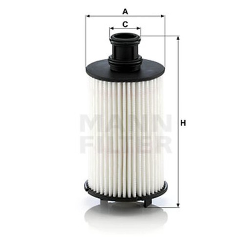 Масляный фильтр MANN-FILTER HU 8008 с
