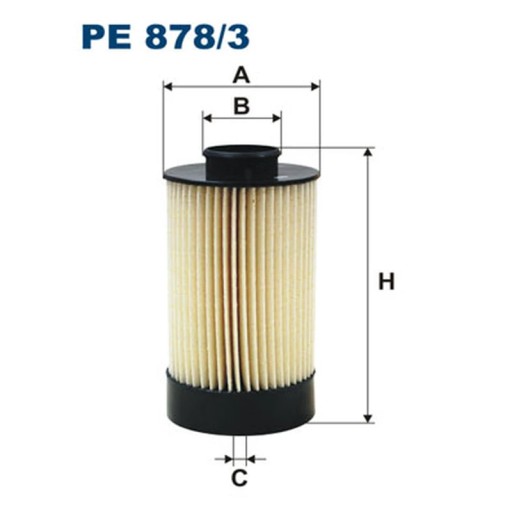 PE 878/3 - Фильтр топливный FILTRON PE 878/3