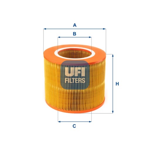 UFI27.354.00/RS7 - Воздушный фильтр UFI 27.354.00