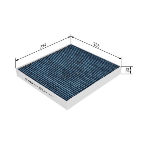 0 986 - Фільтр, вентиляція пасажирського простору BOSCH