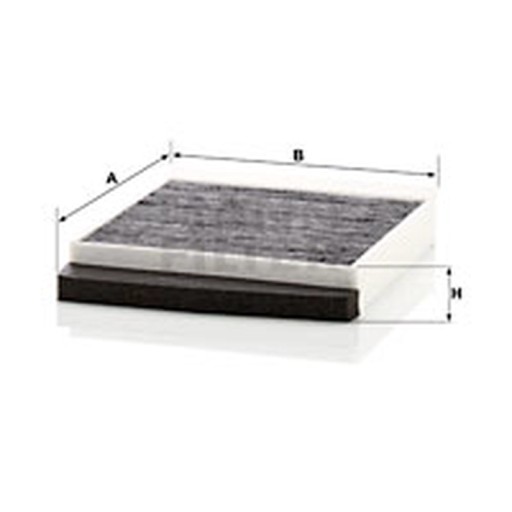 2855 - Фільтр, вентиляція пасажирського простору