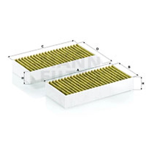 26 028-2 - Фільтр, вентиляція пасажирського простору