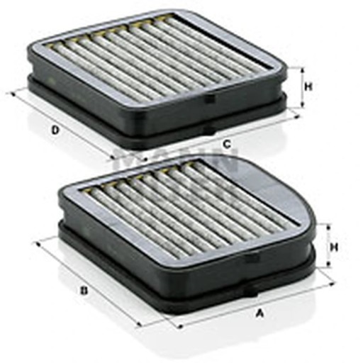 22 000-2/RS7 - Фільтр, вентиляція пасажирського простору