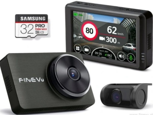 FineVu GX5000 - FHD+FHD LCD 3,5'' рекордер