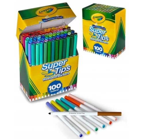 Фломастери Crayola 100 шт.