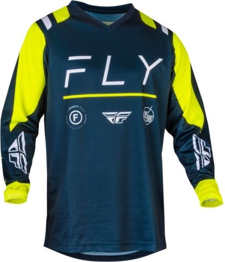 Fly Racing F-16-blue / neon yellow-крос, позашляховий, ATV L