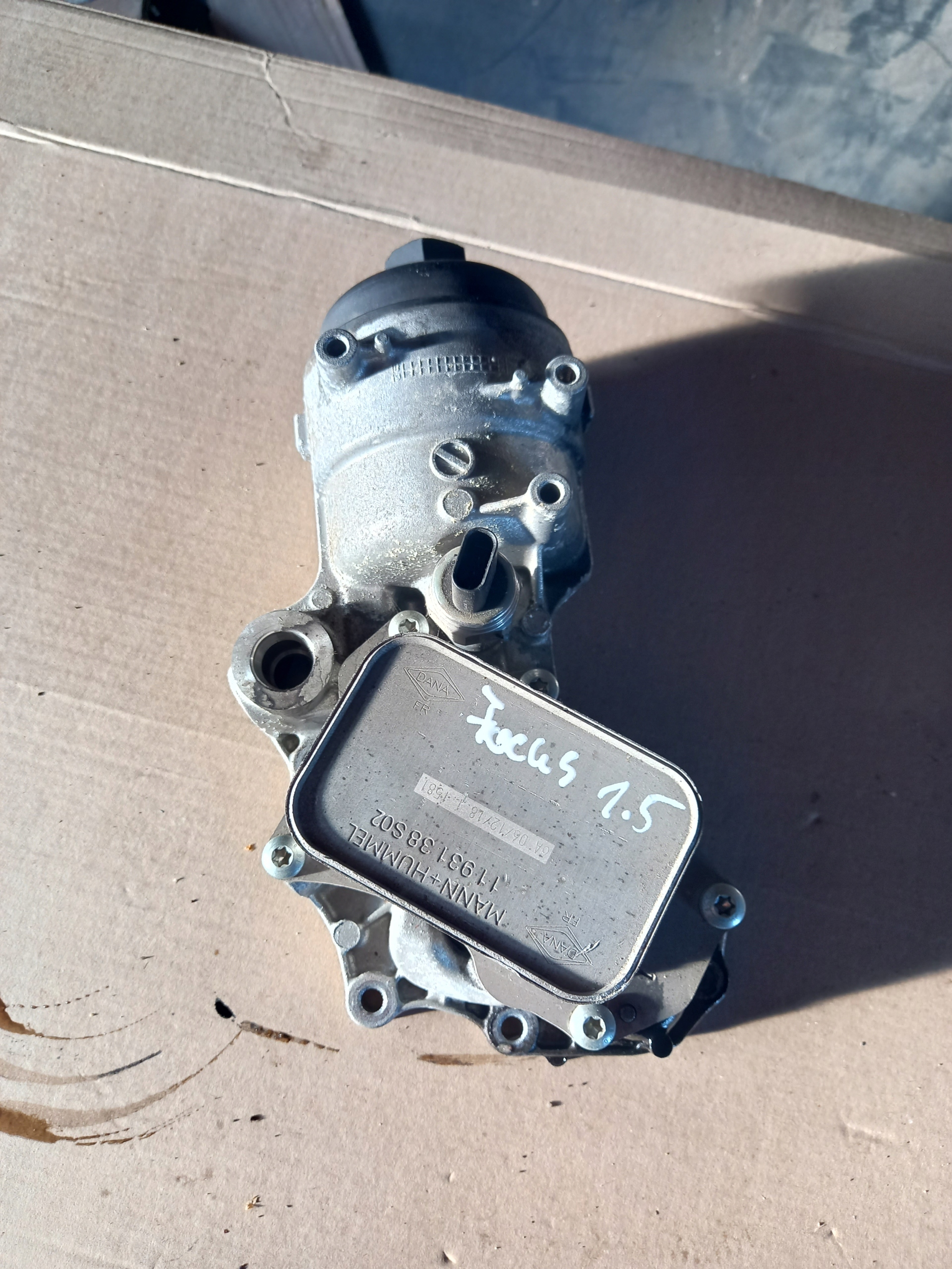 9823532380 9828711180 - Фокус MK4 1.5 TDCi корпус охолоджувач датчик