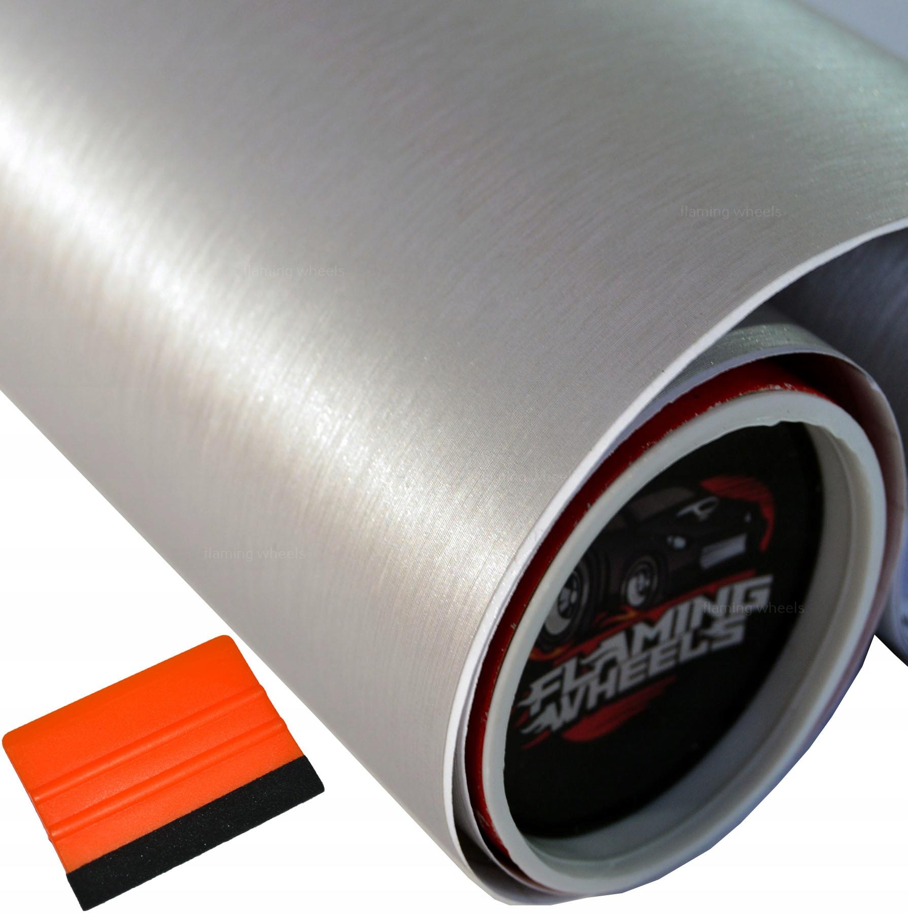 Матова алюмінієва фольга + Ракель 1,5 м x 15 м