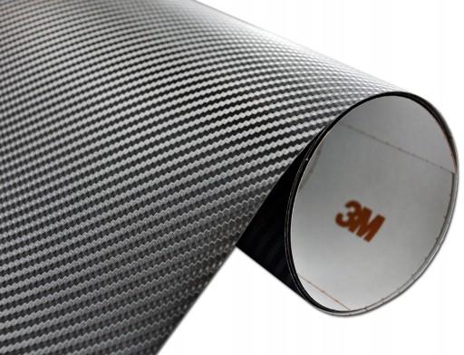 Чорна глянцева вуглецева фольга 3M CA1170 122X120CM