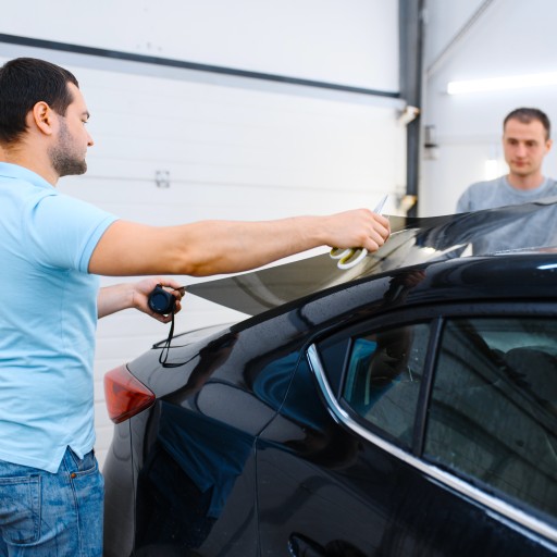 Тонувальна плівка для вікон 3mx75cm, термозбіжна Автомобільна Чорна 95%