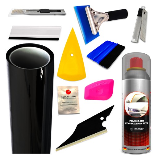 Автомобільна Тонувальна плівка 80% Black 50x500 MEGA big set