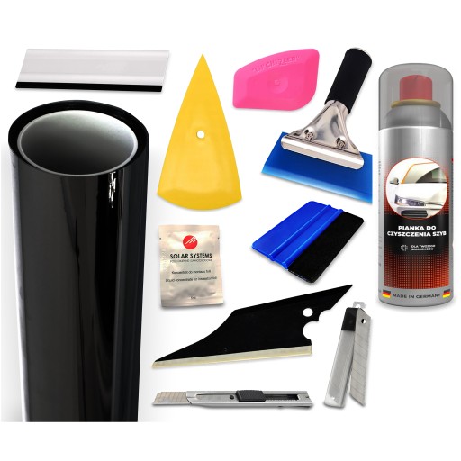 Автомобільна Тонувальна плівка 95% Black 50x500 MEGA big set