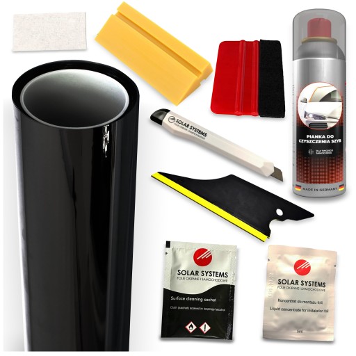 Автомобільна Тонувальна плівка 95% Black 50x500 Mega Kit XL