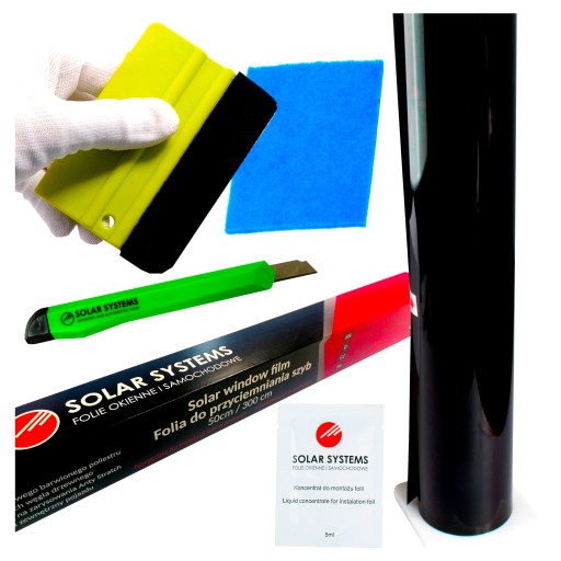 Автомобільна термозбіжна плівка для тонування вікон 50x300 см