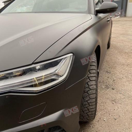 HEXIS Deep Black матовый черный матовый рулон 152 см