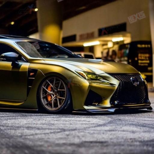 Hexis злотый черный / золото черный матовый 152cm