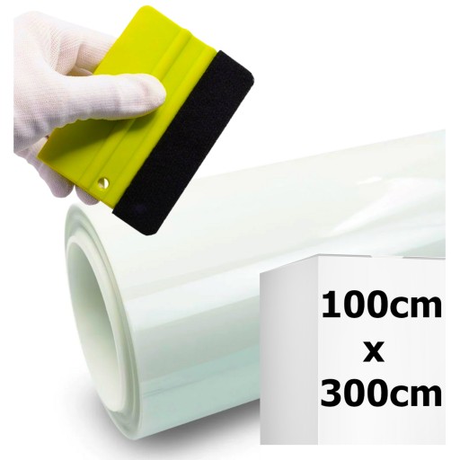 Плівка захисна PPF Ultrashield Gloss Безбарвна самоклеюча товста 100х300