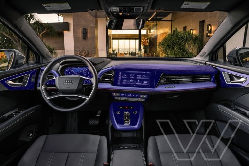 PPF Interior Protective Film — Audi E-TRON — Прозрачная защита салона