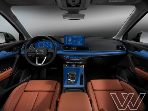 Защитная пленка салона PPF — Audi Q5 — Прозрачная защита салона