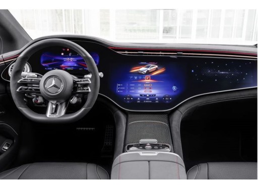 PPF Interior Protective Film - Mercedes EQS - Прозрачная внутренняя защита