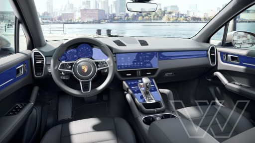 Защитная пленка салона PPF — Porsche Cayenne — Прозрачная защита