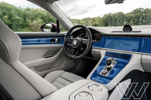 Защитная пленка салона PPF — Porsche Panamera — Прозрачная внутренняя защита