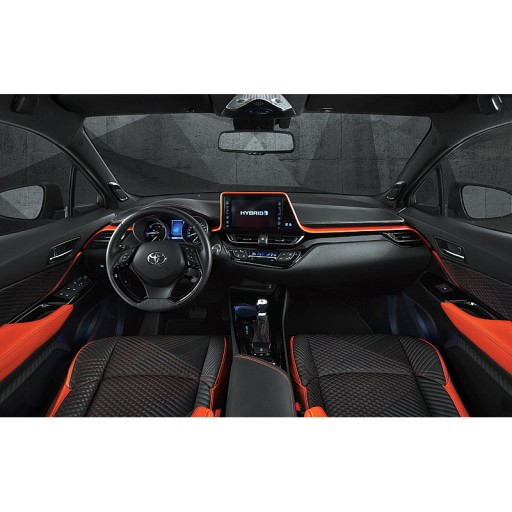 PPF Interior Protective Film - Toyota CHR - Прозрачная внутренняя защита