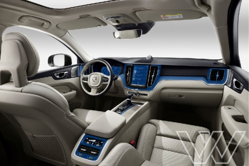 Внутрішня захисна плівка PPF - Volvo XC60 - Прозорий захист салону