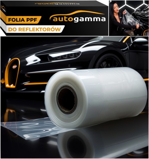 Пленка PPF для защитных ламп премиум-класса Clear 30 см x 15 м