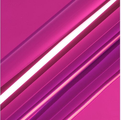 Фольга SUPER CHROME Розовая GLOSS HEXIS 137см x 20см