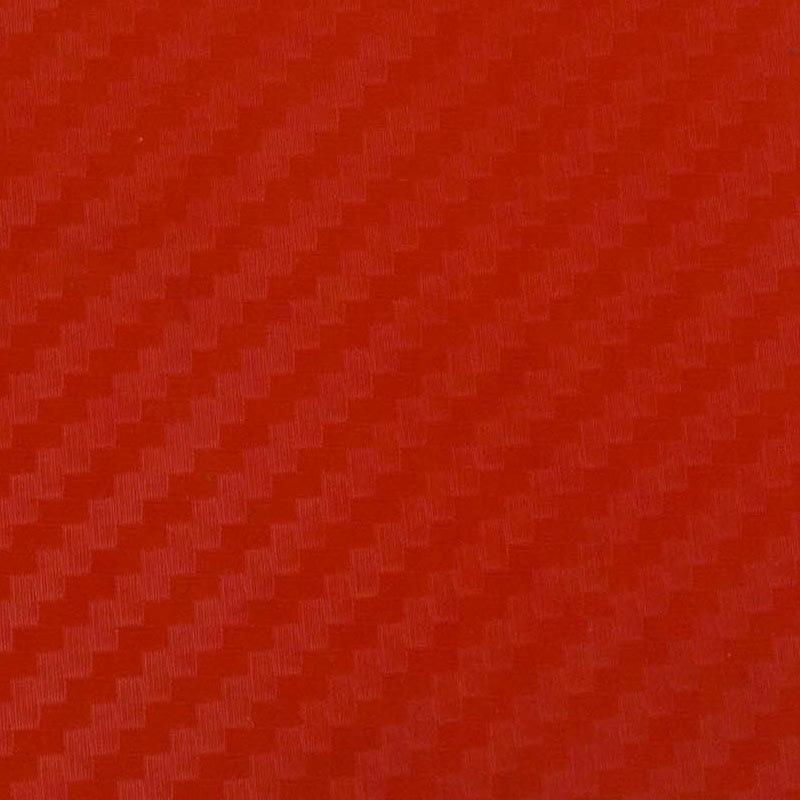 Рулон пленки carbon 3D красный 1. 27x28m