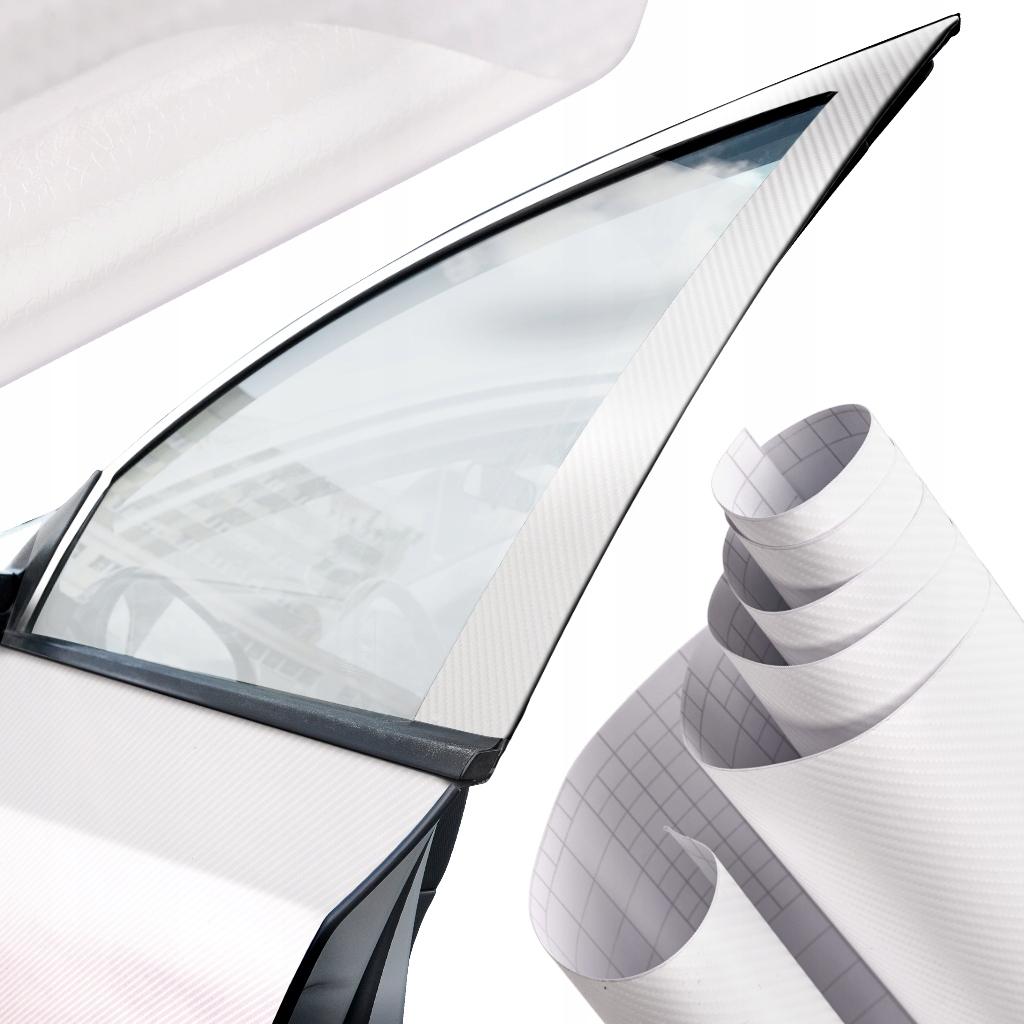 Рулон пленки carbon 4D белый 1. 52x30m