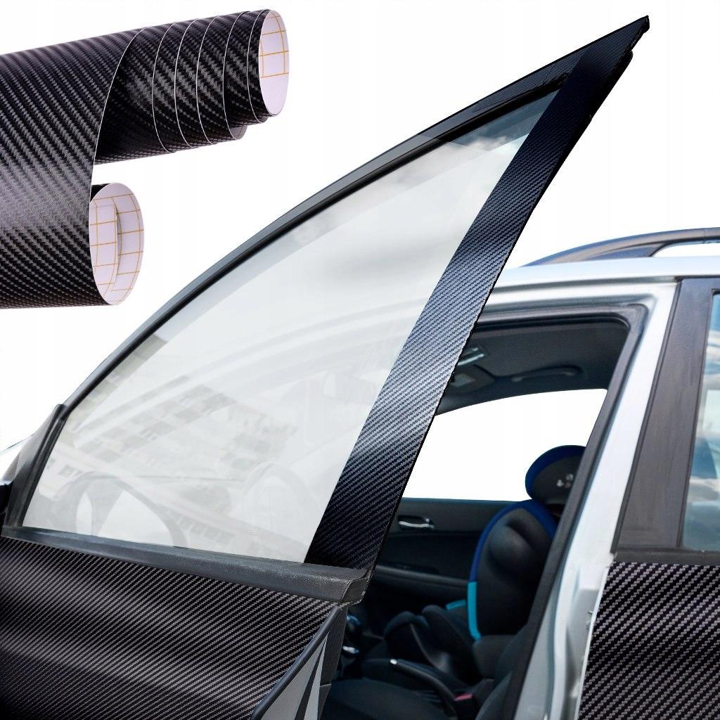 Рулон плівки carbon 4D чорний 1. 52x30m