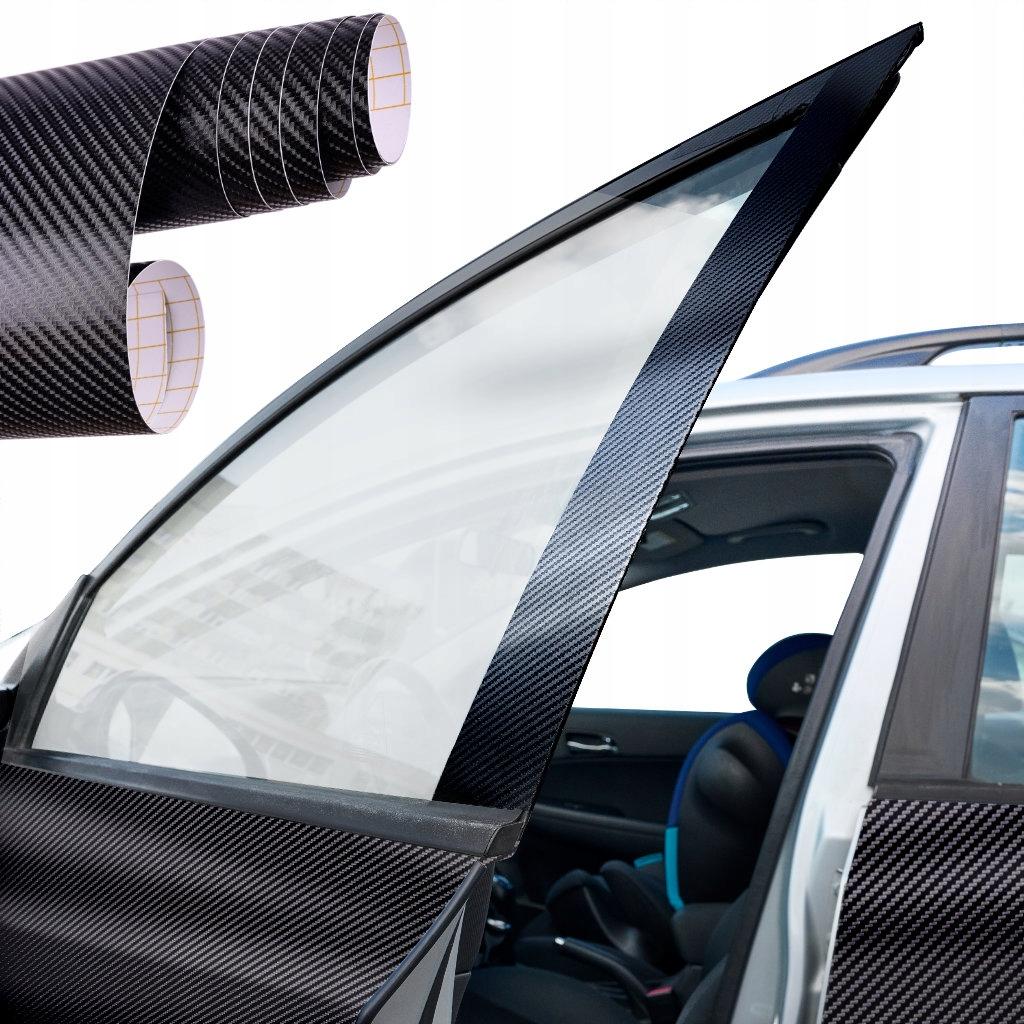 Рулон плівки carbon 4D чорний 1. 52x30m