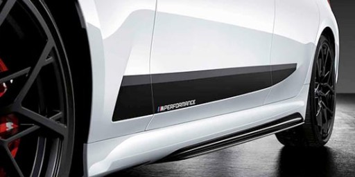 Боковые накладки Frozen Black BMW 3 G20/G21 Original