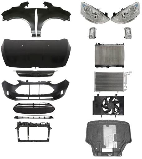 5 - Ford B-Max 12-17 Бампер Ремень Капот Крыло