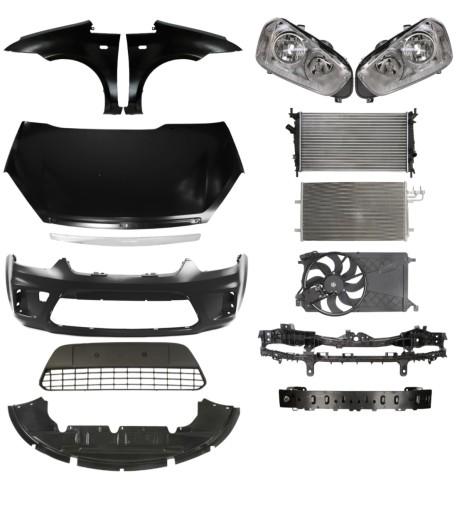 1619 - Ford C-Max 07-10 Ремінь бампера Капот Крило