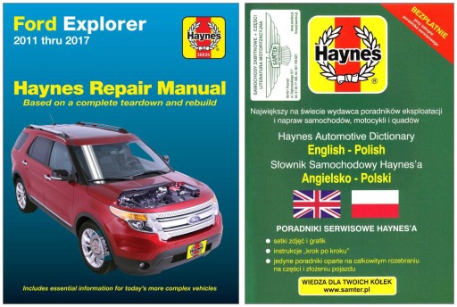 Ford Explorer (2011-2017) Керівництво по ремонту Haynes + БЕЗКОШТОВНО 24 години