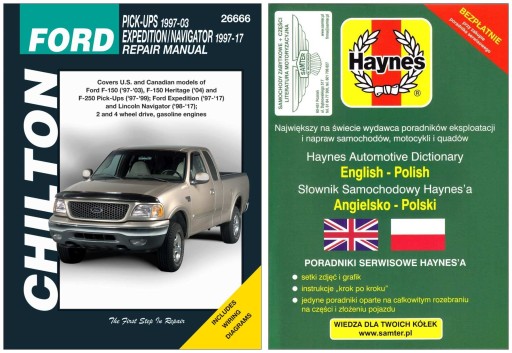 Ford F150 F250 Pickup Expedition LINCOLN Navigator 97-17 instr +БЕЗКОШТОВНО 24 години