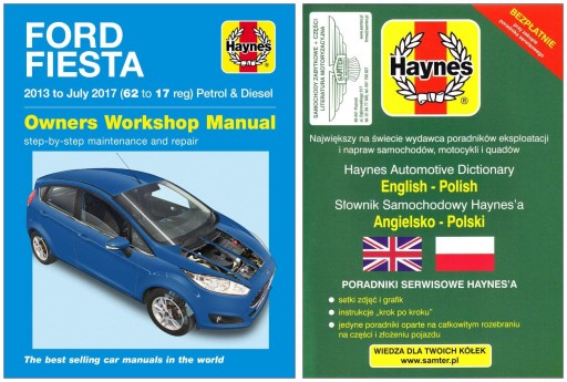 Ford Fiesta (2013-2017) Керівництво по ремонту Haynes + безкоштовно 24 години