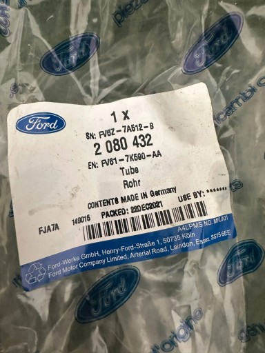 DV617K590AA - Трос насоса зчеплення Ford Focus C-MAX 2.0 TDCI New 2080432