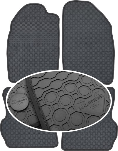 Гумові килимки Ford Fusion Minivan 2002-2005 PrimeLiner - Чорні