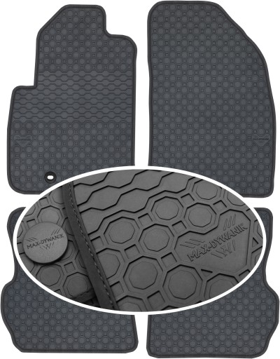 Ford Fusion Minivan FL 2005-2012 гумові килимки PrimeLiner - Чорні