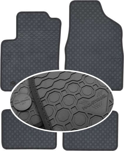 Килимки гумові Ford Ka II Hatchback 2008-2016 PrimeLiner - Чорні