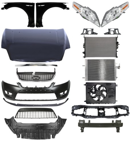 1694 - Ford Mondeo 07-10 Бампер Ремень Капот Крыло