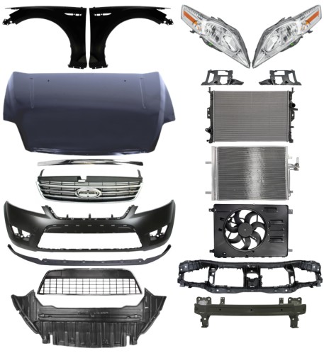 1686 - Ford Mondeo 07-10 Бампер Ремень Капот Крыло